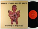 Andrew Cyrille & Milford Greaves - Dialogue Of The Drums LP - IPS Free Jazz VG+
