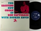 Don Patterson & Booker Ervin - The Exciting Organ Of LP - Prestige Mono RVG VG+
