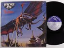 BITCHES SIN Predator HEAVY METAL LP VG+ uk textured cover e