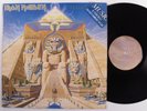 IRON MAIDEN Powerslave CAPITOL LP VG+ textured cover promo e