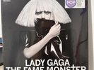 LADY GAGA The Fame Monster Silver & Coke Bottle Clear Colored Vinyl 3LP IN HAND