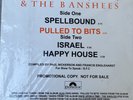 Siouxsie and the Banshees Spellbound/Israel Promo LP RARE