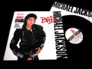 MICHAEL JACKSON/BAD/STICKER/SOUL FUNK/EPIC/HOLLAND PRESS LP