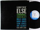 Cannonball Adderley - Somethin' Else LP - Blue Note Mono DG RVG Ear 47 W 63rd