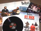 The Beatles GET BACK set w POSTER  Complete ROOFTOP LP, Photo inner & labels