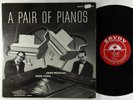 John Mehegan & Eddie Costa - A Pair Of Pianos LP - Savoy Mono DG RVG VG+