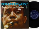 Lou Donaldson - Signifyin' LP - Argo - LPS-724 Stereo DG VG+ Autograph