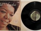 Maya Angelou - The Poetry Of 1972 Perception lp PROMO DJ Shadow Rare Spoken NM