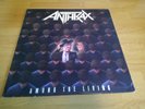 ANTHRAX LP AMONG THE LIVING Megaforce 1987 THRASH METAL S.O.D. NUCLEAR ASSAULT