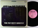 The Pat Britt Quintet - Jazz From San Francisco LP - Crestview VG+