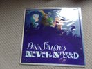 Pink Fairies Never Never Land - Very Rare early plastic sleeve, gatefold poster.