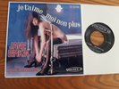 Jane BIRKIN / Serge GAINSBOURG Je T'aime Moi Non Plus FRENCH SP GOLDEN 12