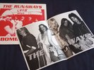 RUNAWAYS Bomb CBGB LIVE LP 1976 JOAN JETT Lita Ford Cherie Currie PINK VINYL