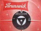 EX UK BRUNSWICK 45-JOHNNY CARROLL/HIS HOT ROCKS -