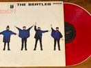 The Beatles HELP  Japanese RED colored vinyl MONO LP Odeon EAS-70134