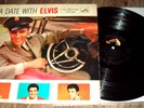 ELVIS PRESLEY A DATE WITH ELVIS LP ORIG 1ST PRESS MONO LPM-2011 RCA RECORDS VG