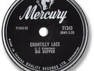 Rare 1958 BIG BOPPER Rock’n Roll 78 RPM Record. Chantilly Lace. Mercury 71343