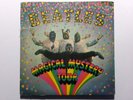 THE BEATLES MAGICAL MYSTERY TOUR PARLOPHONE MMT 1 BLUE LYRIC SHEET DOUBLE MONO