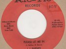 J J Barnes Please Let Me In Ric-Tic (vinyl) Soul Northern Motown