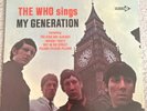 The Who Sings My Generation Debut  1967 Decca Records DL-74664 EX Vinyl LP