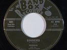 Rockabilly 45 FREDDIE & THE HITCH-HIKERS Sinners/Mop Flop on Band Box VG++