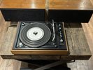 Vintage Bang and Olufsen Beogram 1500, Record Player And Speakers.