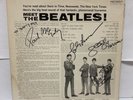 The Beatles Meet The Beatles SIGNED Record Cover Only NO RECORD NO COA AS IS