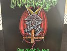 NunSlaughter - One Night In Hell LP 2001 Iron Bonehead – I.B.P 015 VG #420/500