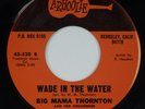 BIG MAMA THORNTON: Wade in the Water US Arhoolie Northern Soul R&B 45 OG HEAR