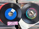 OZZY OSBOURNE & IRON MAIDEN Vinyl Hard Rock 45s Flight Of Icarus Bark At Moon
