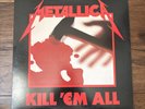 Metallica Kill Em All 1988 LP Vinyl Record EX 60766-1 Elektra