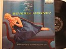Beverly Kenney Lp Born To The Blue On Decca - Vg++/ Vg++