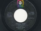 CHARLES MANN - It's All Over / Very Lonely - ABC -70s Soul 45rpm