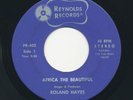 ROLAND HAYES - Africa The Beautiful -REYNOLDS- Rare Spiritual Jazz Soul 45rpm