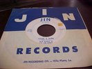 ROCKABILLY-RED SMILEY/VEL-TONES-TAKE A RIDE/LOVER BLUES-JIN 107 -VG to VG+-HEAR