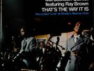 LP Milt Jackson Quintet Featuring Ray Brown Thats The Way It Is +INSERT