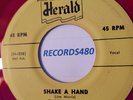 Red Vinyl 45 Faye Adams 