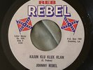Johnny Rebel-Kajun Klu Klux Klan-Looking For A Handout-Rare 45-Rebel-Near Mint