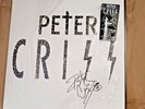 PETER CRISS SIGNED 2025 LP  White VINYL ALBUM KISS BRAND NEW ROUGH TRADE