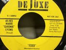 Marie Queenie Lyons Fever Your Key Don't Fit It Anymore Promo Soul 45 on Deluxe