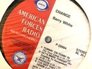 RL 35-2 AFRTS RARE MILITARY PRESSING: BARRY WHITE 'CHANGE, ARETHA FRANKLIN 'JUMP