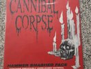 Cannibal Corpse 'Hammer Smashed Face' LP Clear Red Splatter Vinyl - NEW & SEALED