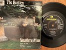 THE BEATLES - NOWHERE MAN UK EP LAMINATED COVER FLIPBACK SLEEVE 1ST PRESS VG/VG+