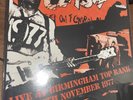 GET OUT OF CONTROL AT THE BIRMINGHAM TOP RANKK 1977 - THE CLASH VINYL LP