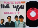 THE WHO Magic Bus / Bucket T - RARE Spain 45 spanish MOD frekbeat psych LISTEN
