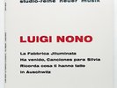 CLYTUS GOTTWALD ⸺ NONO la fabbrica illuminata, ha venido... ⸺ WERGO LP NM