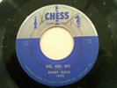 BOBBY SISCO GO GO GO/TALL DARK HANDSOME MAN 45  1957 CHESS ROCKABILLY