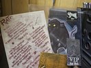 Ghost Rats Picture Disc Vinyl RARE 2018 Signed Lyric Sheet And Vip Package READ