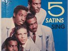 THE 5 SATINS: Sing US Ember EP 102 Doo Wop R&B 45 Rare HEAR