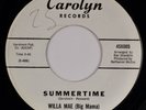 WILLA MAE BIG MAMA THORNTON: Summertime US Carolyn 60s Blues Soul 45 HEAR